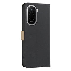Funda de cuero para teléfono RFID con estamp...