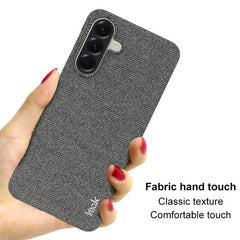 imak Ruiyi Series Cloth Texture PU + PC Phon...