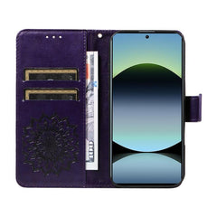 Funda de cuero tipo libro con estampado de g...