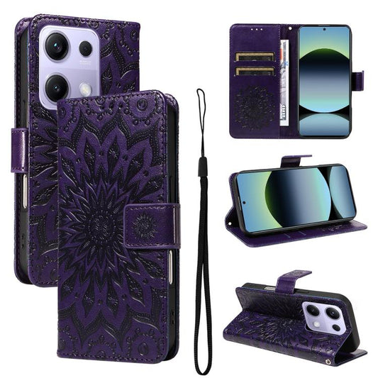 Funda de cuero tipo libro con estampado de g...