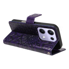 Funda de cuero tipo libro con estampado de g...