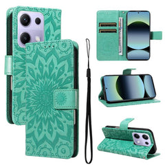 Funda de cuero tipo libro con estampado de g...