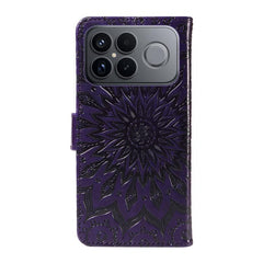 Funda de cuero tipo libro con estampado de g...