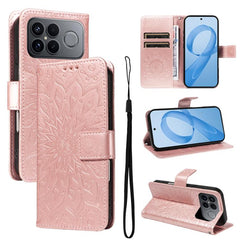 Funda de cuero tipo libro con estampado de g...