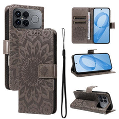 Funda de cuero tipo libro con estampado de g...