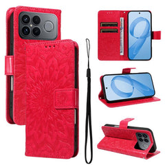 Funda de cuero tipo libro con estampado de g...