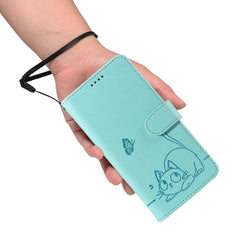 Adorable funda de cuero para teléfono con es...