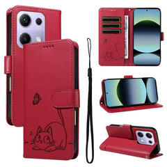 Adorable funda de cuero para teléfono con es...