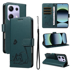 Adorable funda de cuero para teléfono con es...