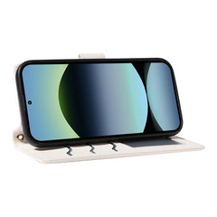 Funda para teléfono de cuero con tres ranura...