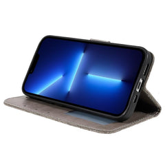 Funda de cuero tipo libro con relieve de flo...