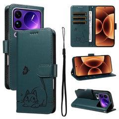 Adorable funda de cuero para teléfono con es...