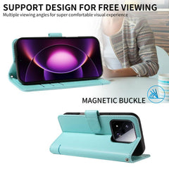 Adorable funda de cuero para teléfono con es...