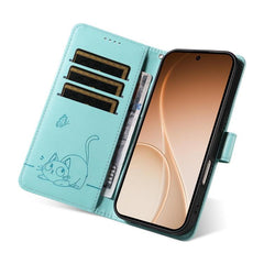Adorable funda de cuero para teléfono con es...