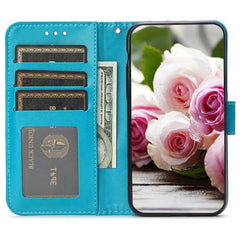 Funda de teléfono de piel con relieve de mar...