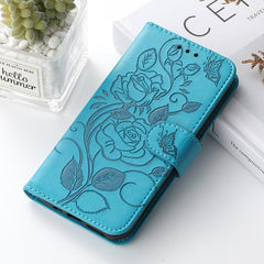 Funda de teléfono de piel con relieve de mar...