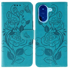 Funda de teléfono de piel con relieve de mar...