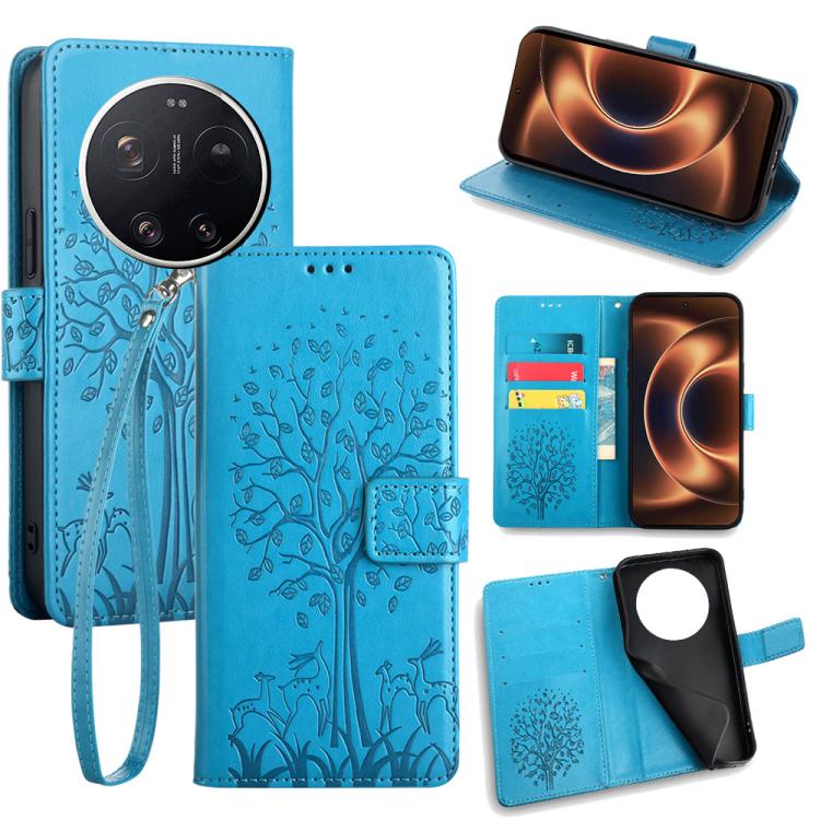 Funda de teléfono de cuero con relieve de ár...