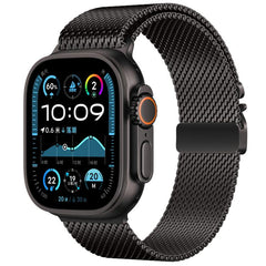 Correa de reloj de acero inoxidable con mall...
