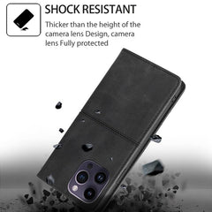 Funda magnética para teléfono de cuero con t...
