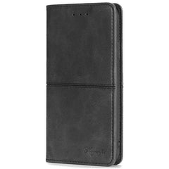 Funda magnética para teléfono de cuero con t...