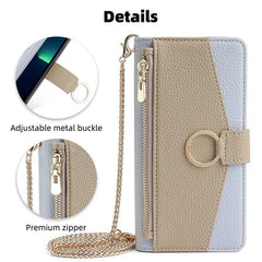 Funda para teléfono de piel con textura de l...