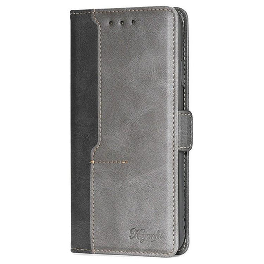 Funda de cuero para teléfono con hebilla lat...