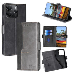Funda de cuero para teléfono con hebilla lat...
