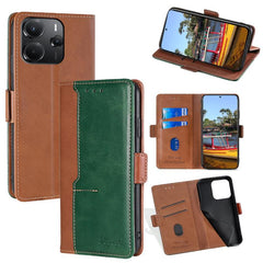 Funda de cuero para teléfono con hebilla lat...