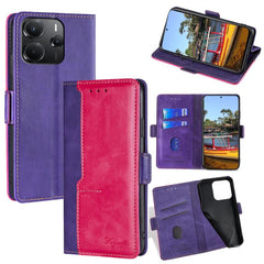 Funda de cuero para teléfono con hebilla lat...