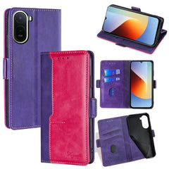 Funda de cuero para teléfono con hebilla lat...