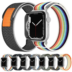 Correa de reloj de nailon con bucle de doble...