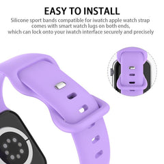Correa de reloj de silicona con hebilla de m...