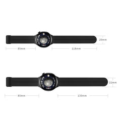 xDfind  Flat Head Groove Folding Black Buckl...