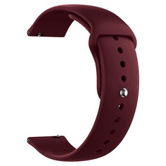xDfind Pure Color Silicone Watch Band, 20mm