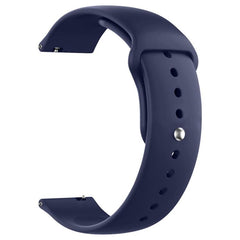 xDfind Pure Color Silicone Watch Band, 20mm