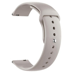 xDfind Pure Color Silicone Watch Band, 20mm