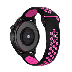 xDfind Two-color Silicone Watch Band, 20mm