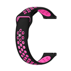 xDfind Two-color Silicone Watch Band, 20mm