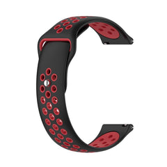 xDfind Two-color Silicone Watch Band, 22mm