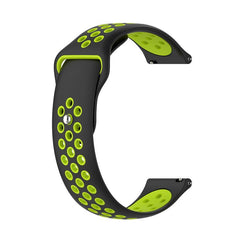 xDfind Two-color Silicone Watch Band, 22mm
