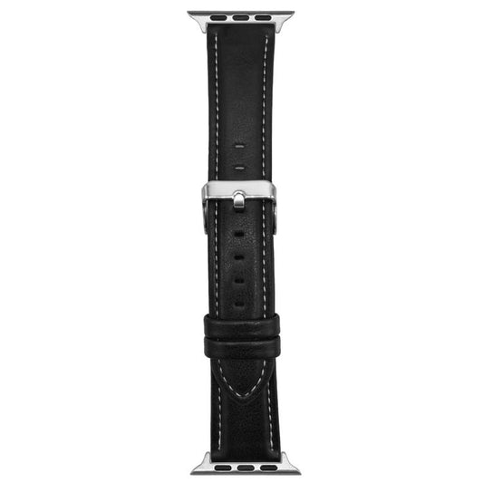 Correa de reloj de cuero con textura Crazy H...