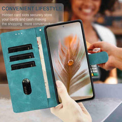 Funda para teléfono de piel sintética con re...