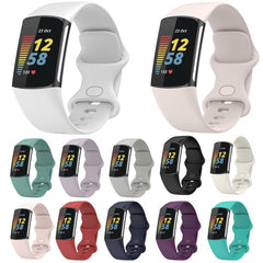 For Fitbit Charge 6 / 5 xDfind Silicone Watc...