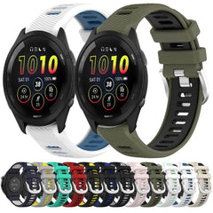 xDfind Sports Two-Color Steel Buckle Silicon...