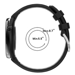 xDfind Sports Two-Color Steel Buckle Silicon...