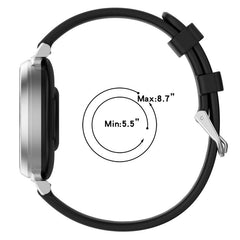 xDfind Quick Release Silver Buckle Silicone ...