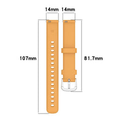 xDfind Quick Release Silver Buckle Silicone ...