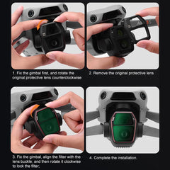 Filtro para lente de cámara BRDRC para DJI A...