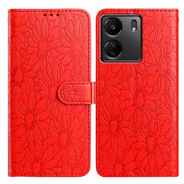 Funda de teléfono de cuero con relieve de ma...